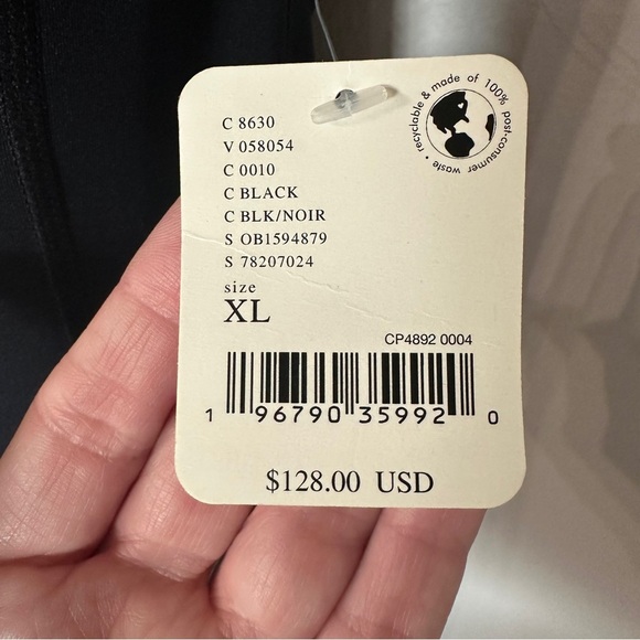 FP Movement by Free People My High Onesie Women’s Black Performance Sz XL NWT - Picture 3 of 11